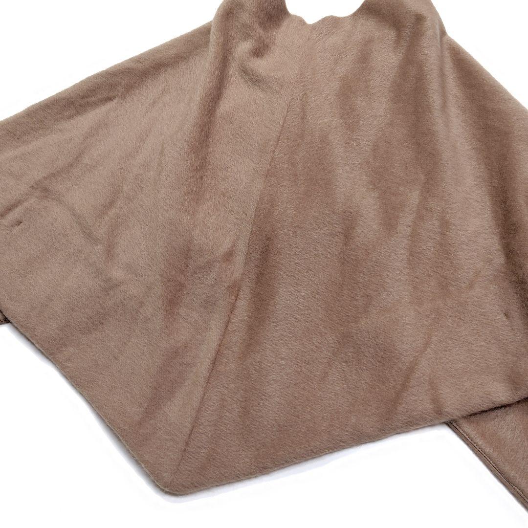 【完売品】美品 24AW JENNE 上質モヘヤケープコート キャメル ポンチョ