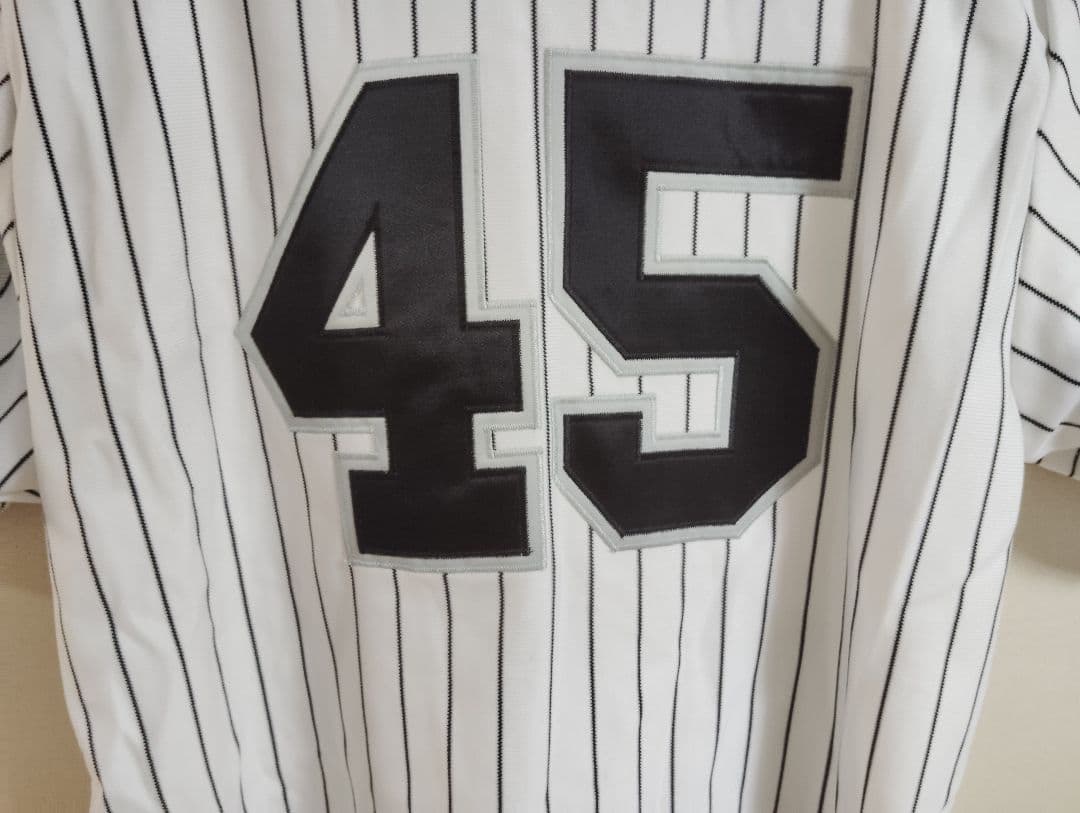 マイケル ジョーダン MLB バロンズ　レプリカユニフォーム デロング44 古着