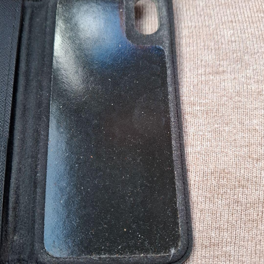 Louis Vuitton 手帳型ケース ブラック iPhone10 XS用