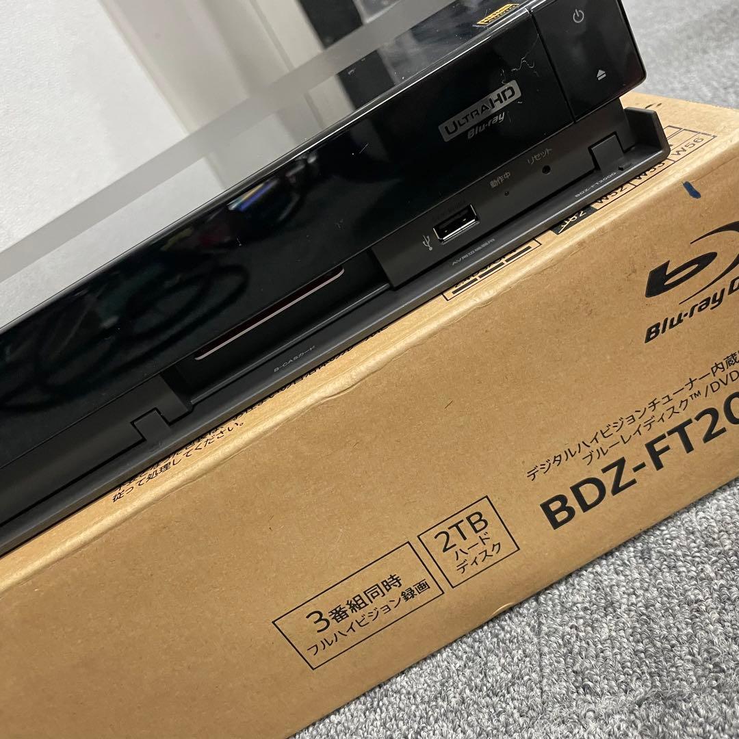 動作品 SONY BDZ-FT2000 ブルーレイレコーダー 2019年製