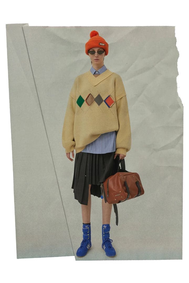 adererror 2020-2021aw ニット
