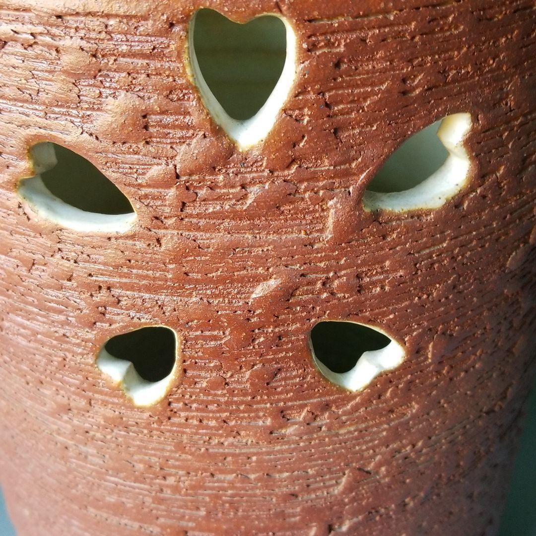 信楽焼傘立て  土味スカシ 高さ４４cm