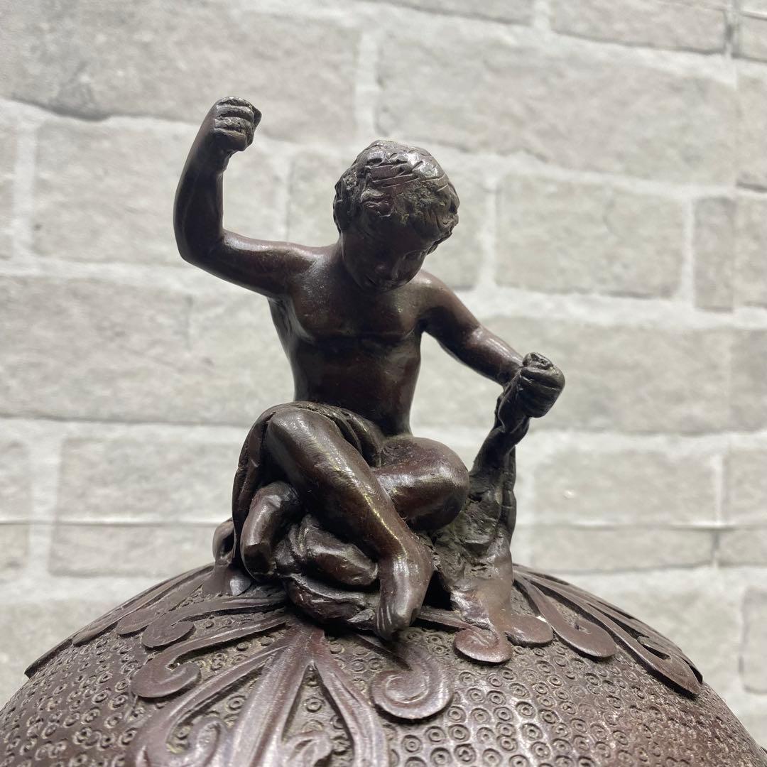 ※大幅値下げ メートランドスミス 小物入れ ブロンズ製 蓋付き