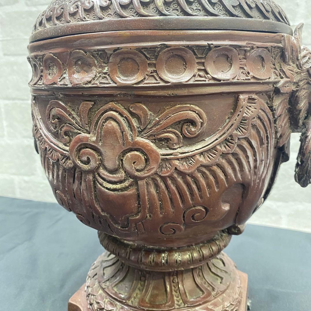 ※大幅値下げ メートランドスミス 小物入れ ブロンズ製 蓋付き