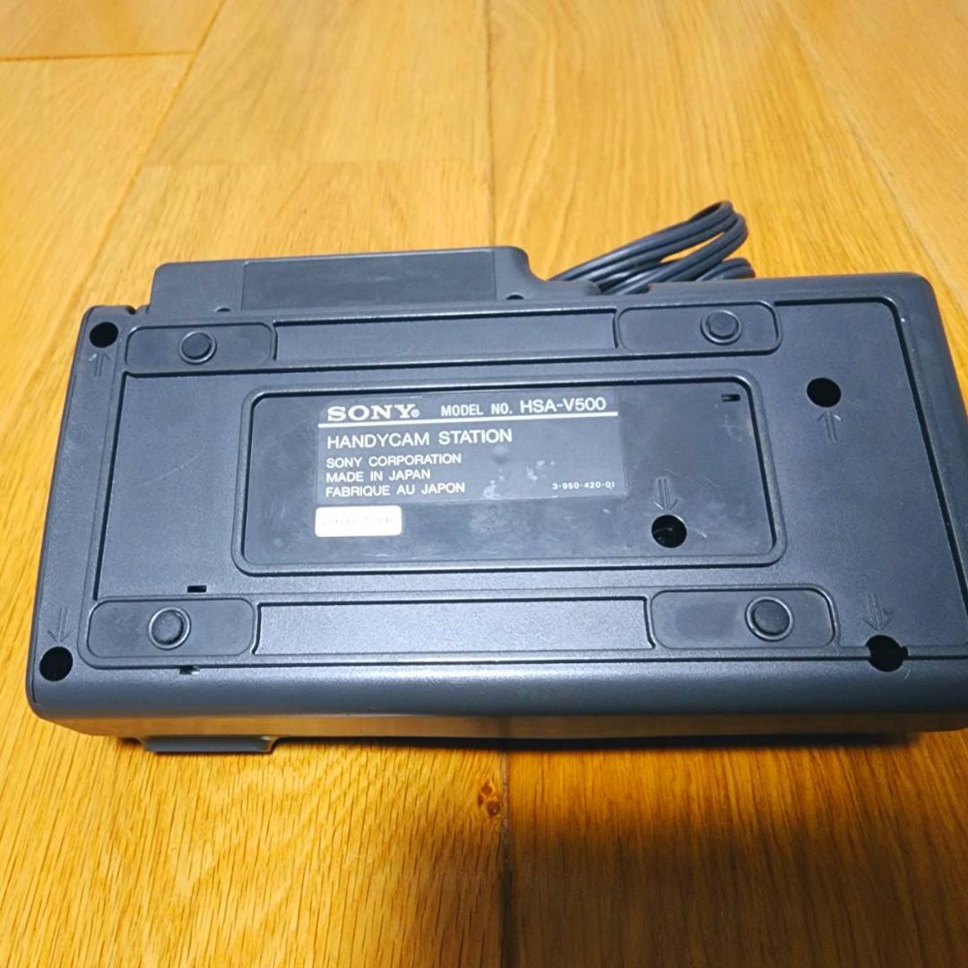 【動作確認済】SONY Hi8 8ミリ 高画質 ビデオカメラ ステーションセット