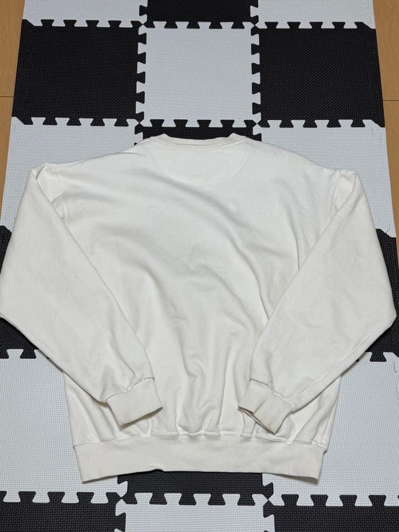 WEST WEAR ヴィンテージ スウェット 白 zigzag XXL