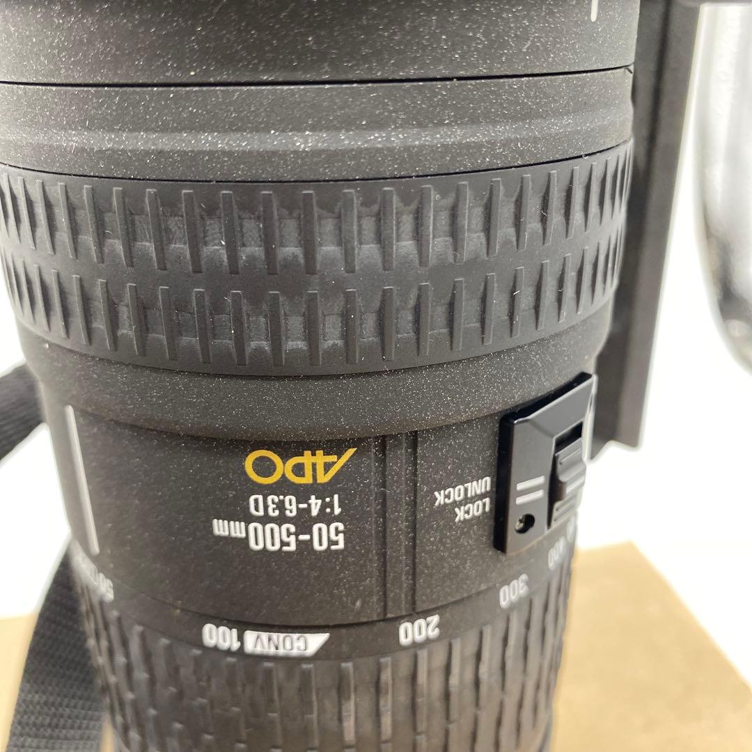SIGMA APO 50-500mm F4-6.3 EXRF ニコン Fマウント