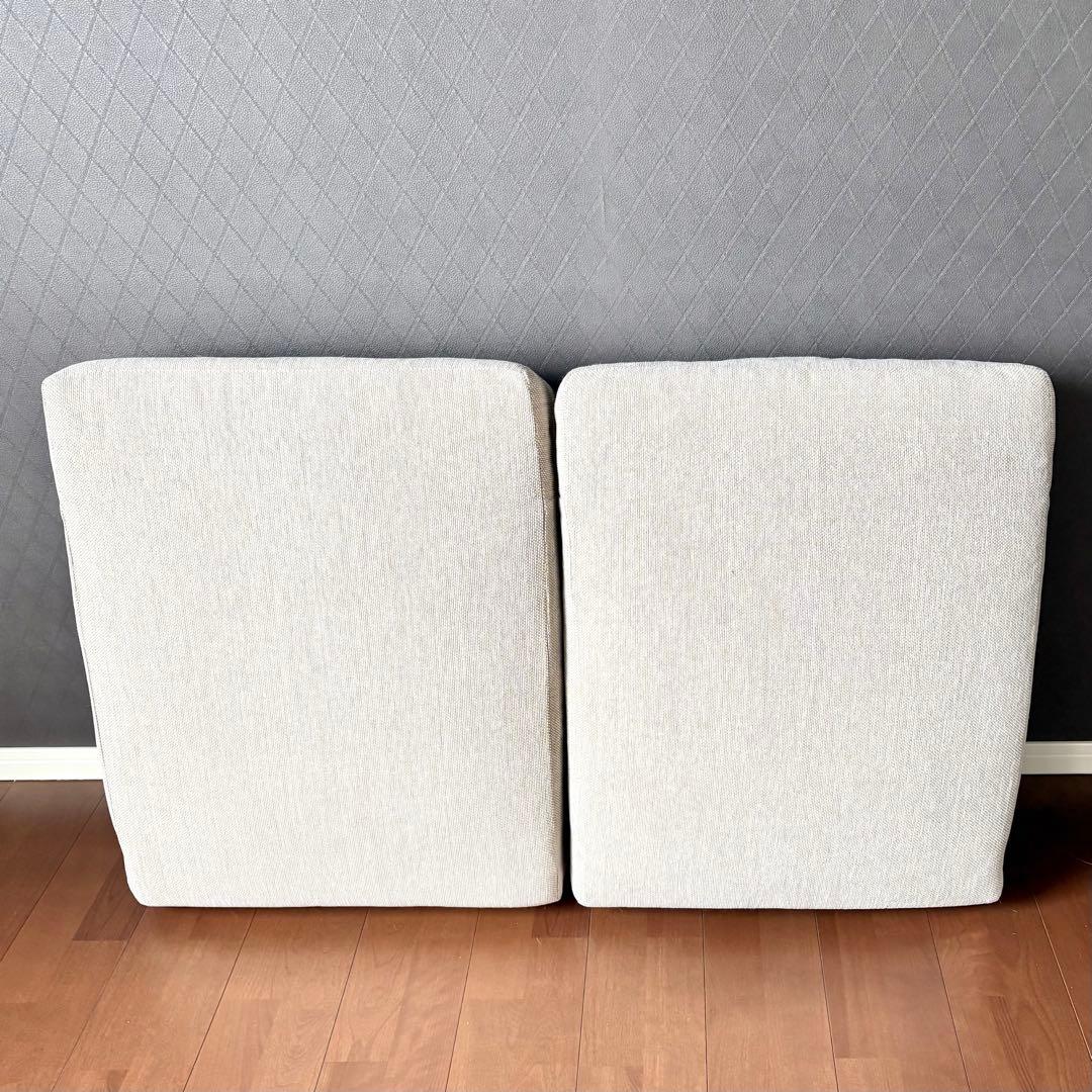 ニトリ✨️ 北欧風 2人掛けソファ ヒル2 ホワイトフレーム✨️