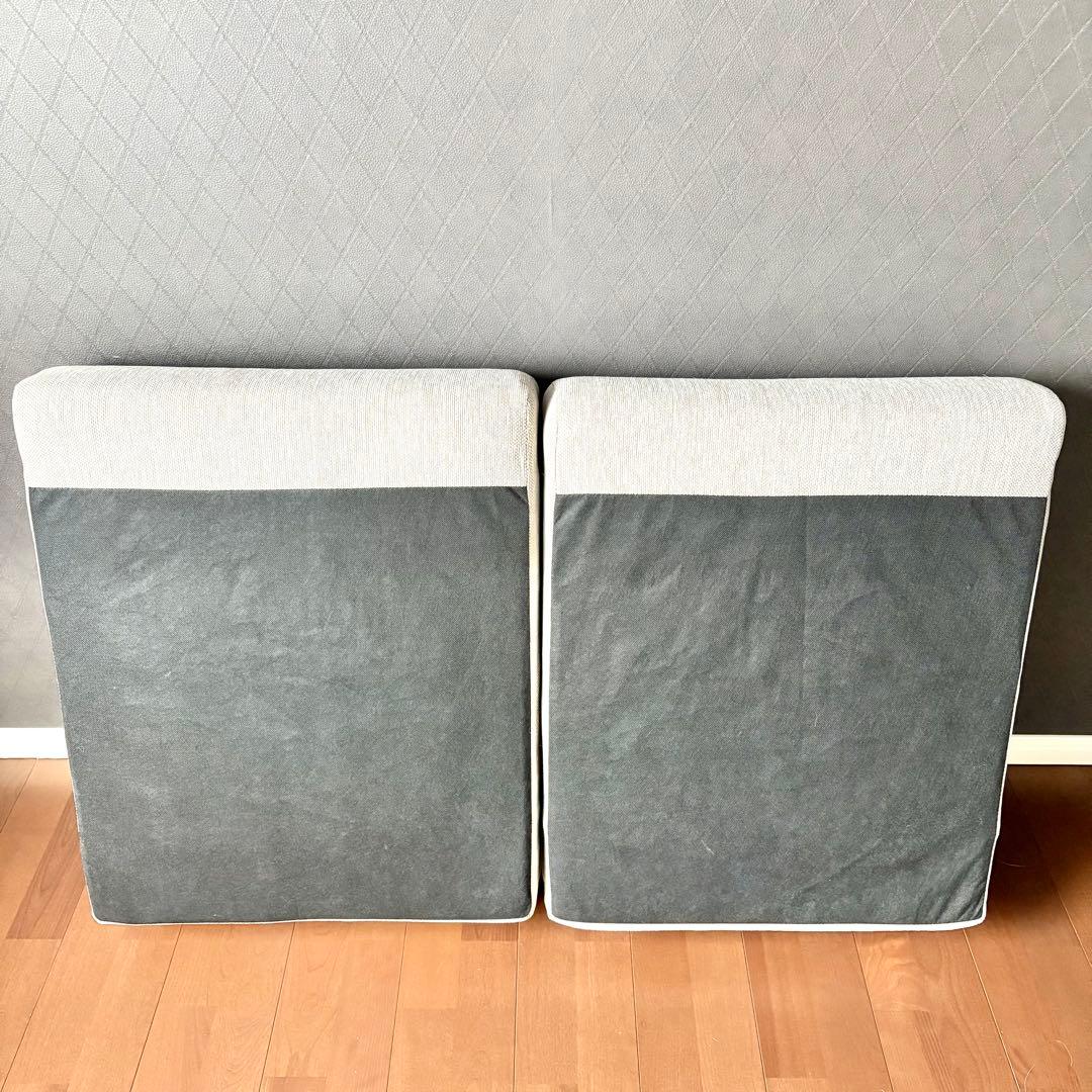 ニトリ✨️ 北欧風 2人掛けソファ ヒル2 ホワイトフレーム✨️