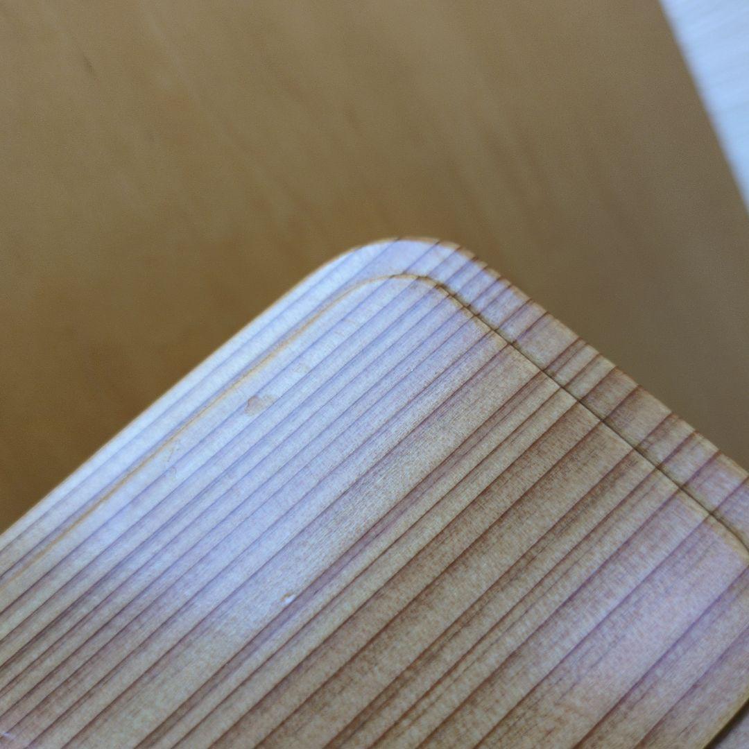 大館工芸社　曲げわっぱ　隅丸二段入子弁当箱