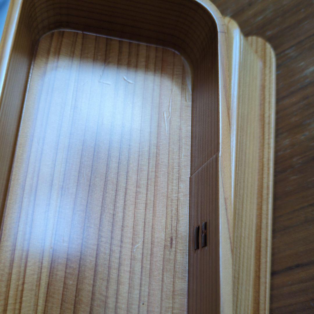 大館工芸社　曲げわっぱ　隅丸二段入子弁当箱