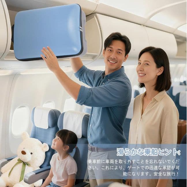 子ども乗れる スーツケース・ベビーカー・ライドオンシート一体型！新品