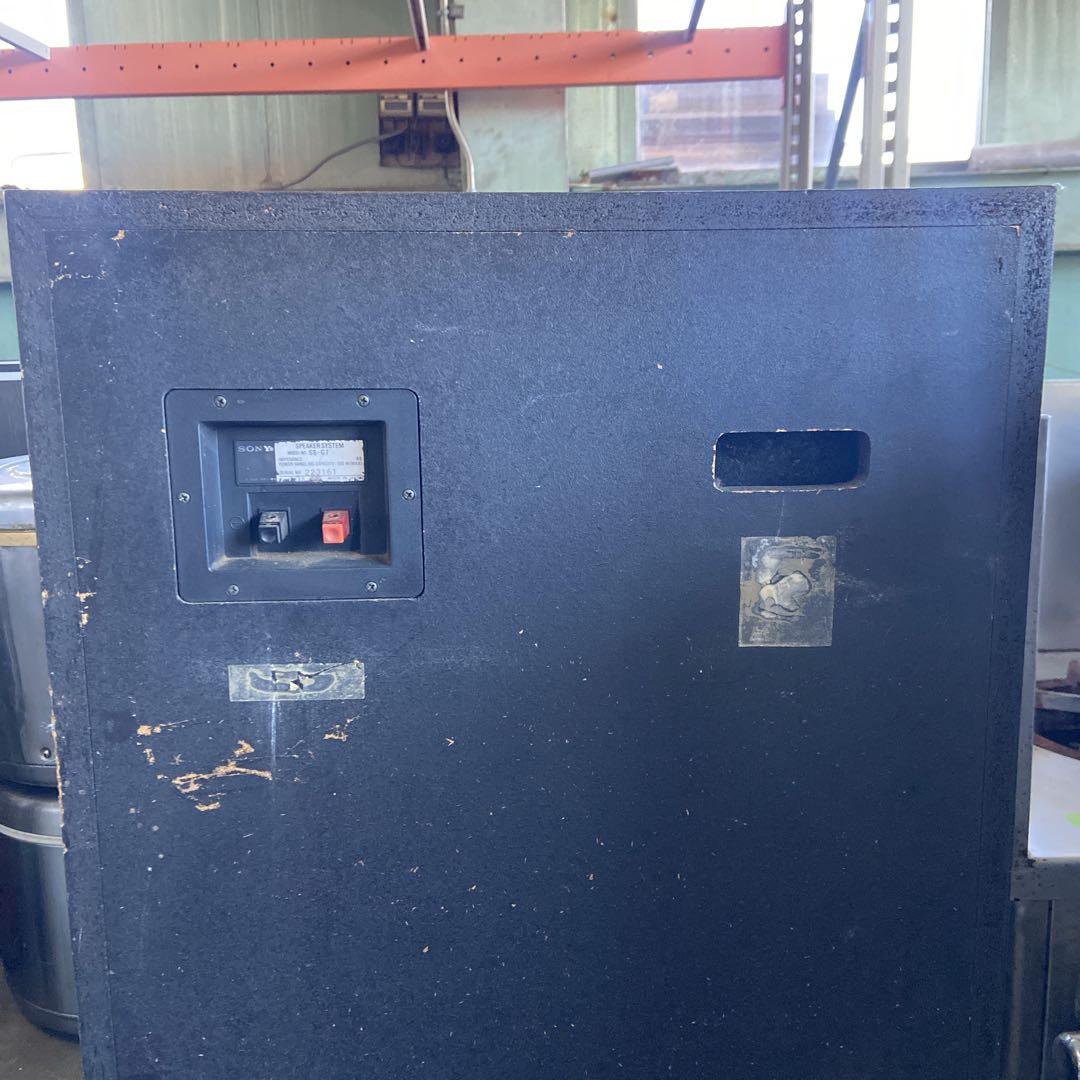 【ジャンク】SONY SS-G7 大型スピーカー　ペア　たのメル便発送