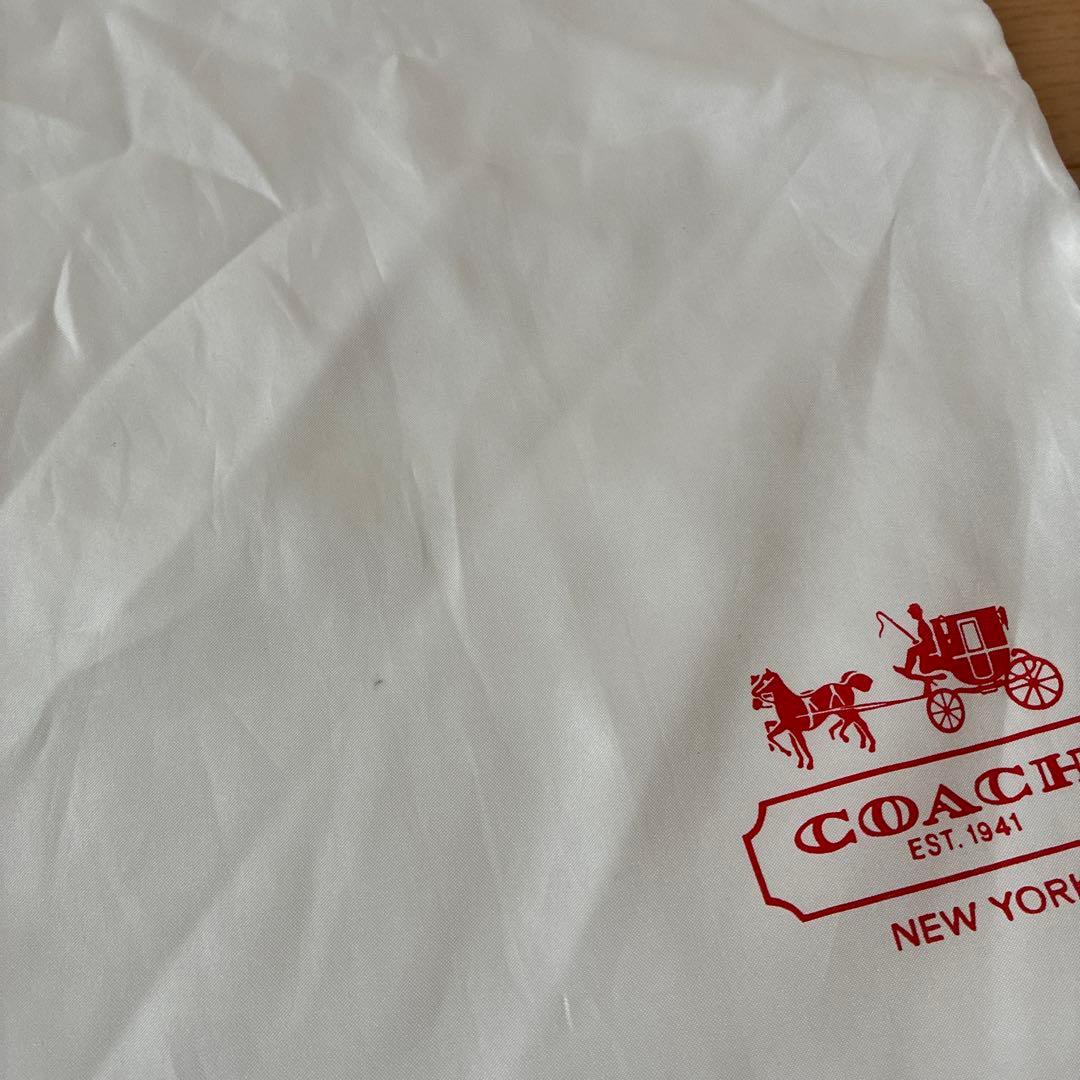 COACH ブラウン レザー トートバッグ