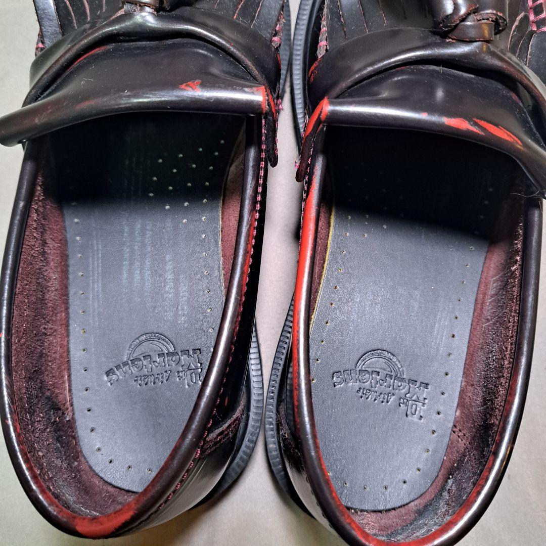 ドクターマーチン　ADRIAN　タッセルローファー 　チェリーレッド