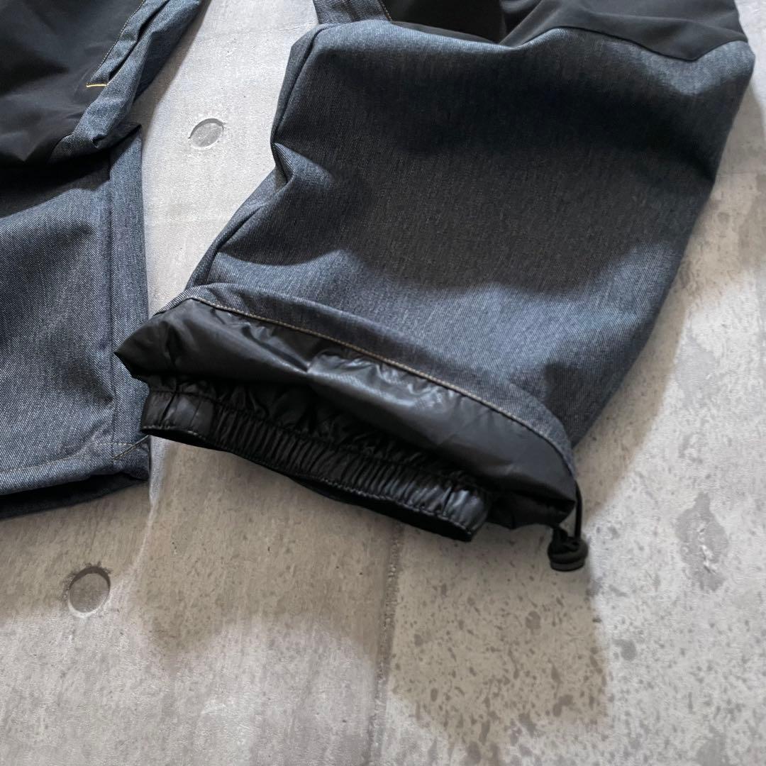 新品タグ付き スキー スノーボード ウェア パンツ オーバーオール デニム調