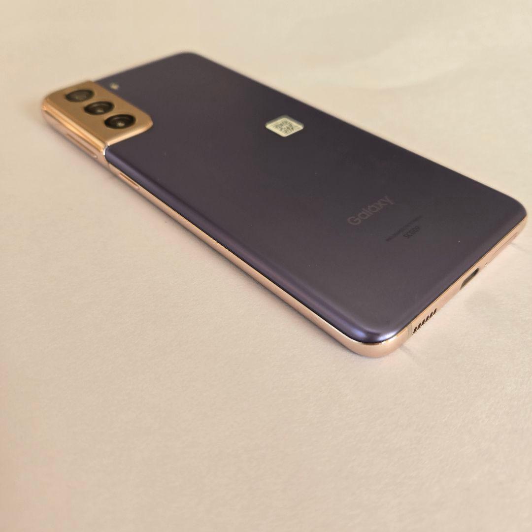 Galaxy S21 SCG09 SIMフリー バッテリー80%以上