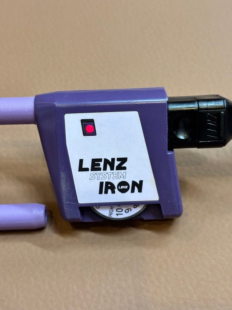 未使用品　LENZ F-3レンツアイロン 5角3㎜アイロン　コードも未使用品