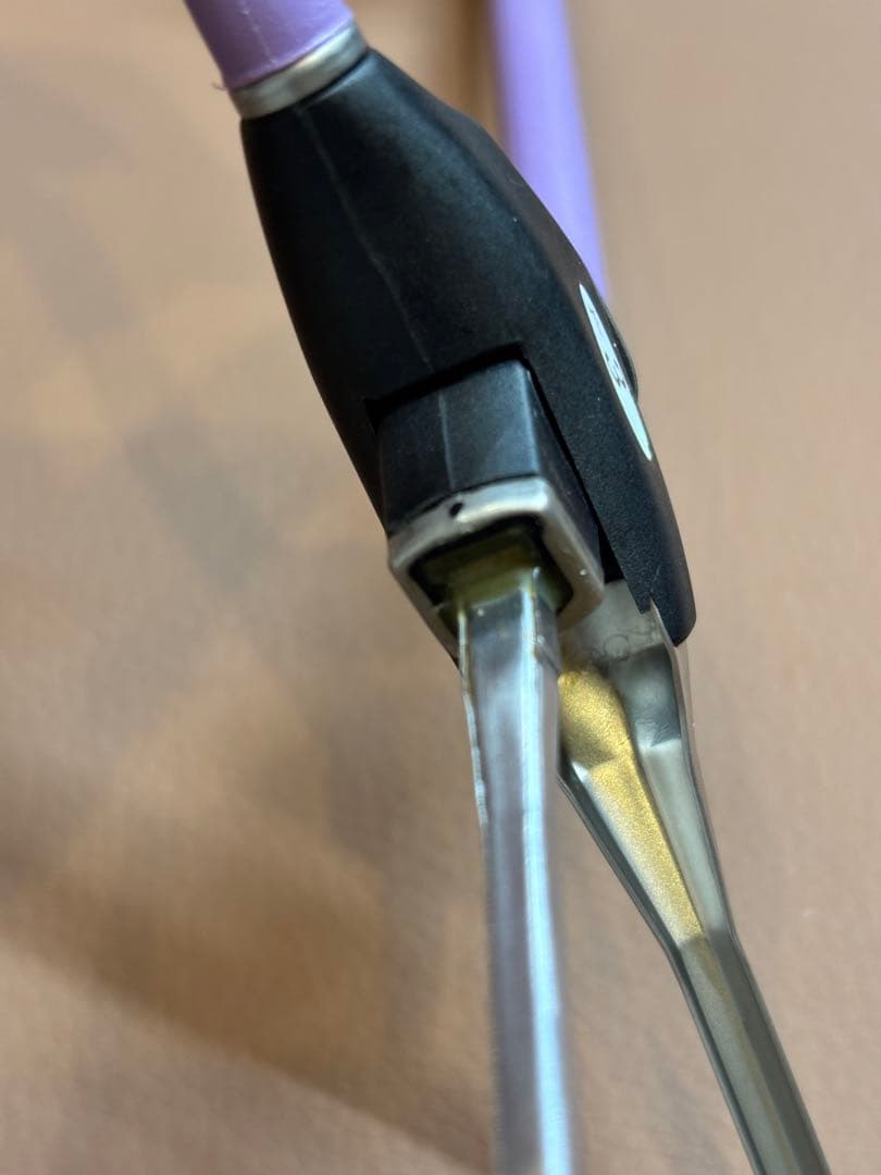 未使用品　LENZ F-3レンツアイロン 5角3㎜アイロン　コードも未使用品