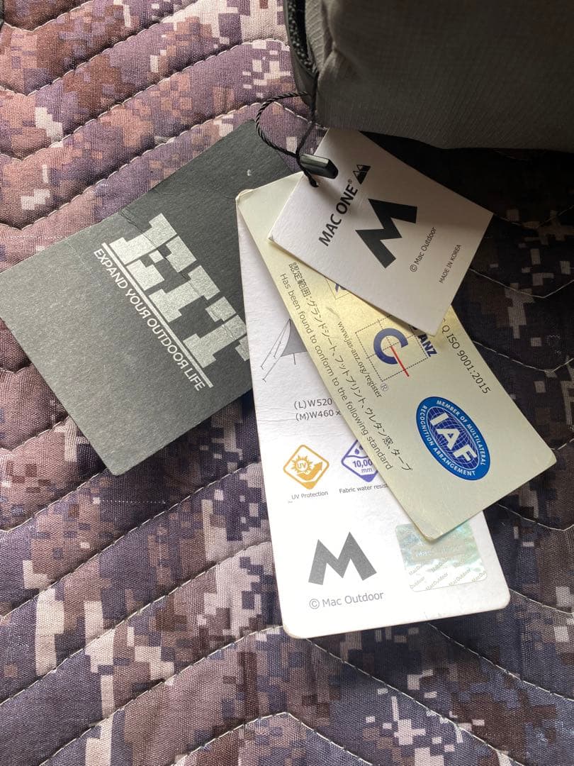 Mac ONE ヘキサタープL 人気チャコール色 YUNANポール&ポールケース