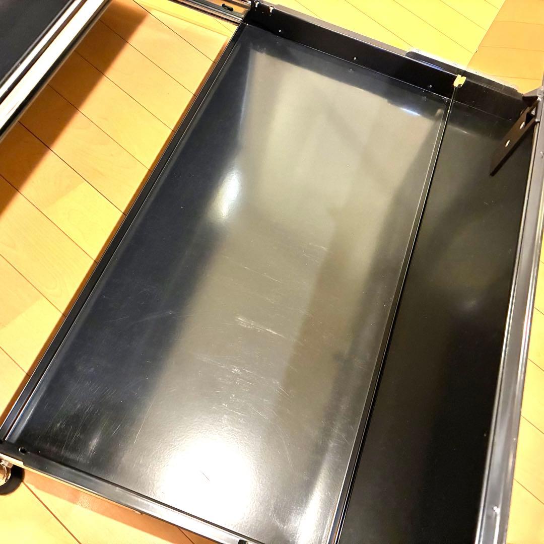 美品/USMハラー/haller/キャビネット/シェルフ/グラファイトブラック