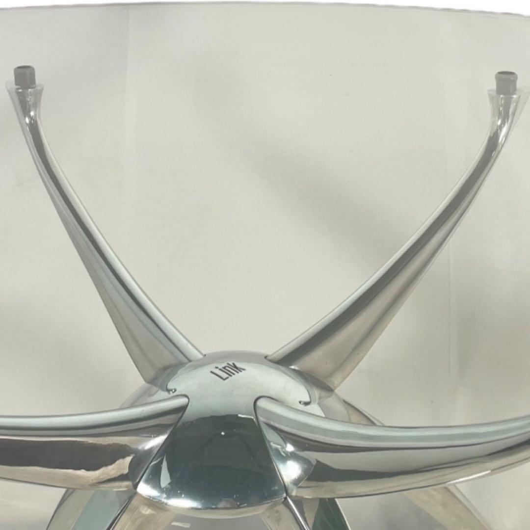 HR462 【Link】アダル ADAL リンクテーブル　ガラステーブル