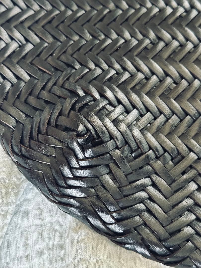 ドラゴン・ディフュージョン レザーメッシュトートバッグ