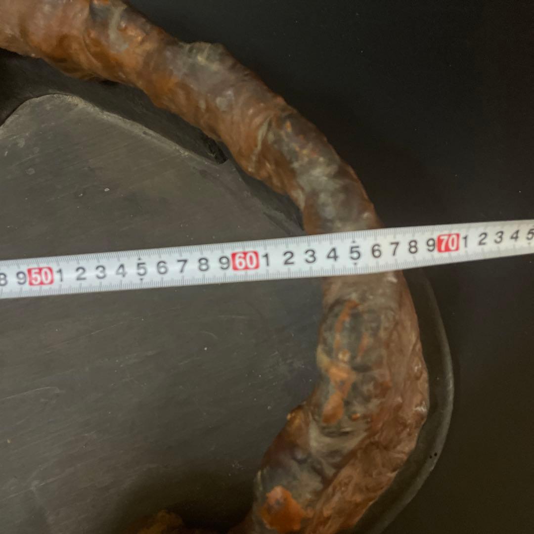 時代　天然杢　特大　くり抜き火鉢