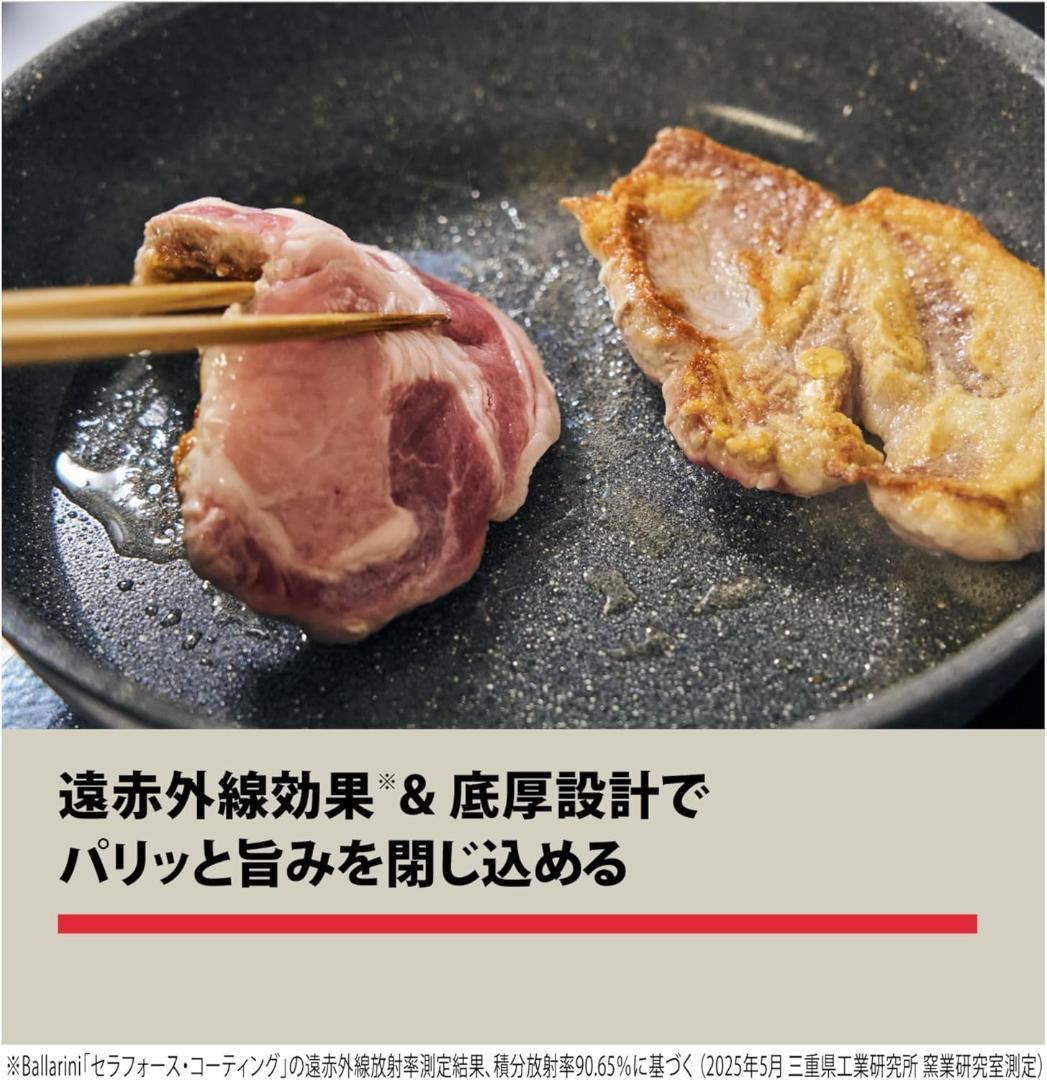 新品！ Ballarini ヴィンチ 5pcs フライパン＆鍋セット IH対応