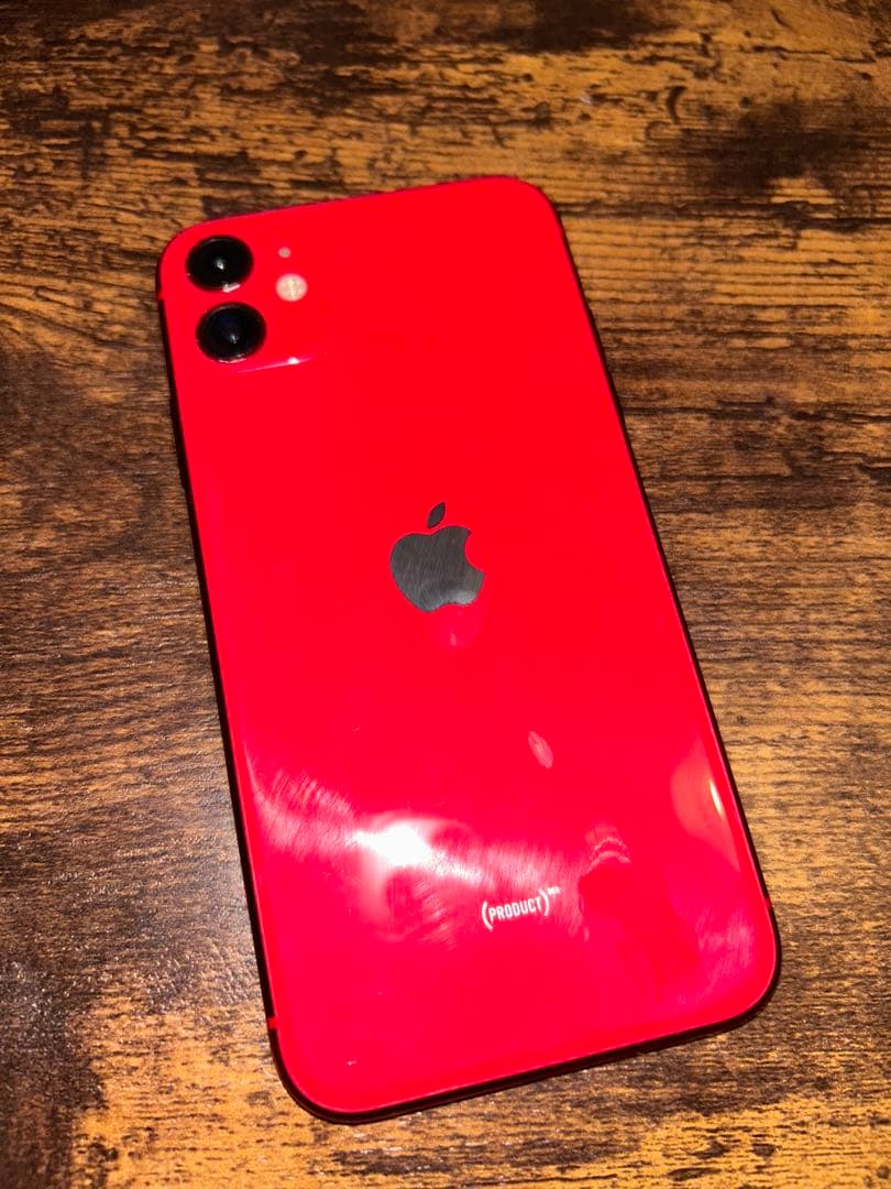 iPhone 11 (PRODUCT)RED 64gb ジャンク