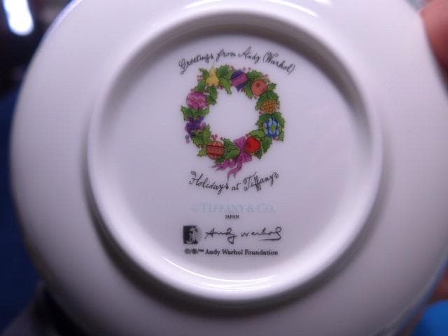 2022年のTIFFANY× アンディ・ウォーホル グリーティングミニプレート