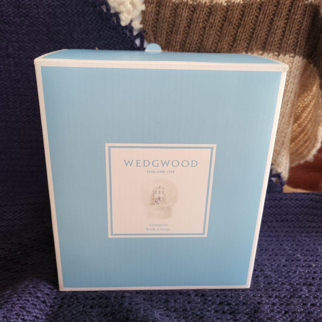 ウエッジウッド クリスマススノードーム 雪景色