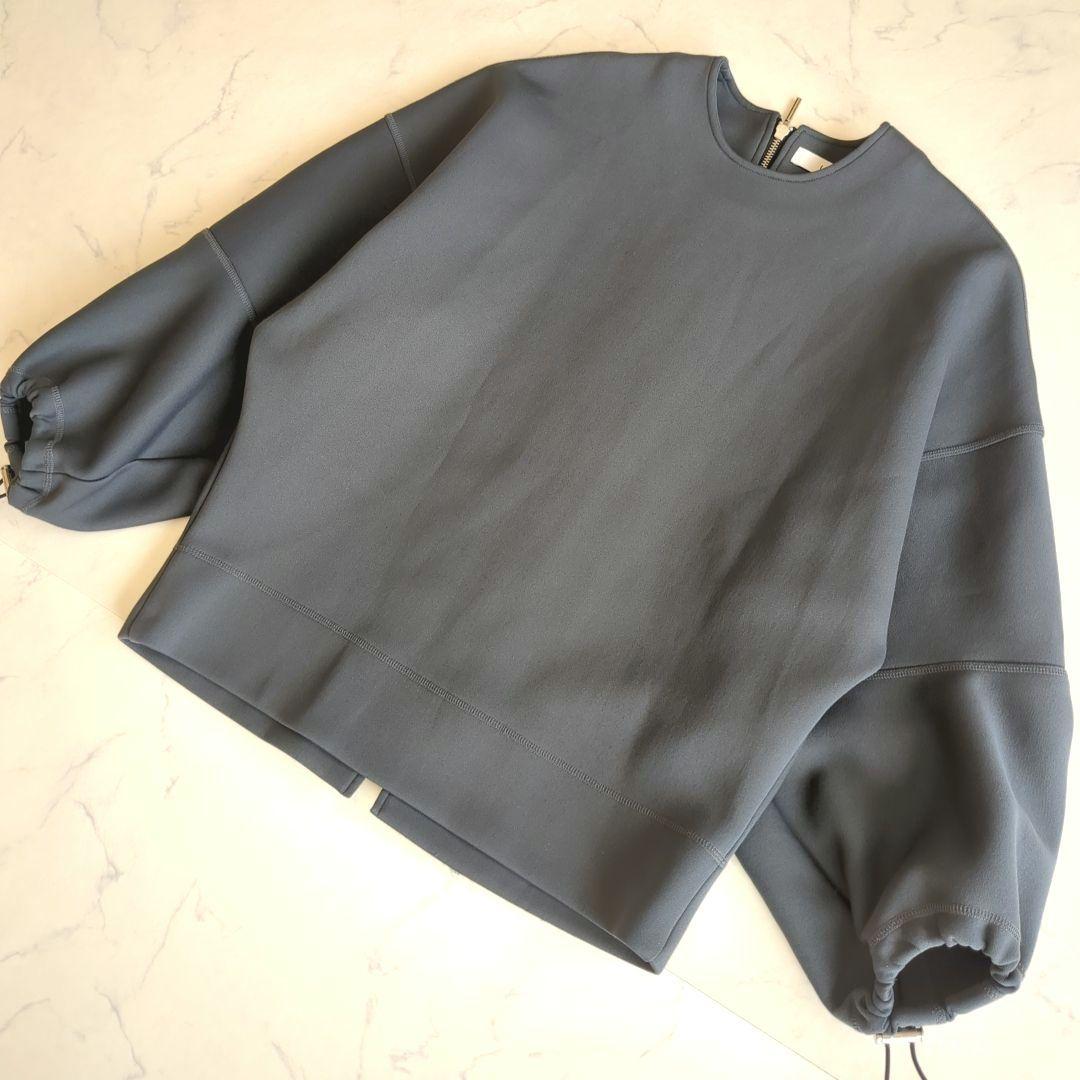 近年✨️Ujoh ウジョー バックジップ プルオーバー バルーンスリーブ 日本製