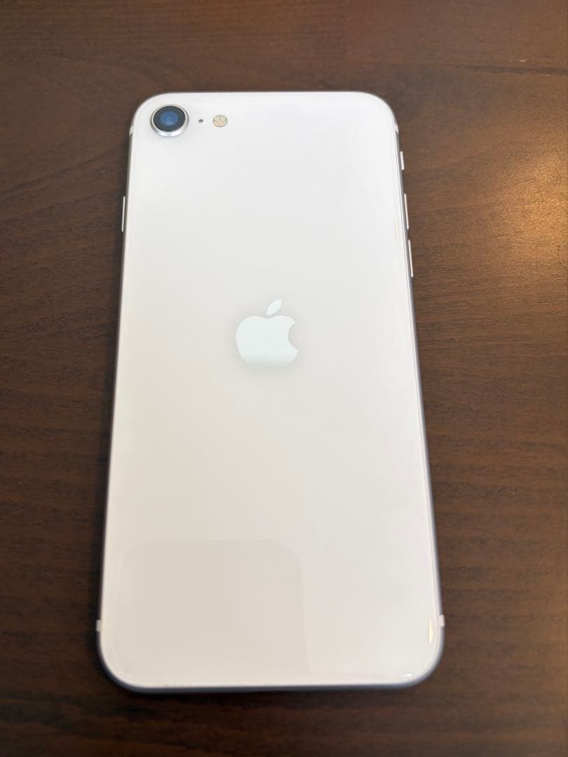 【美品】iPhone SE2 128GB ホワイト SIMロックなし