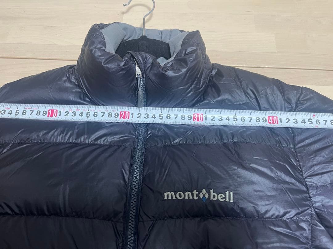 前*語様 mont-bell アルパインダウンジャケット Sサイズ 黒色 110