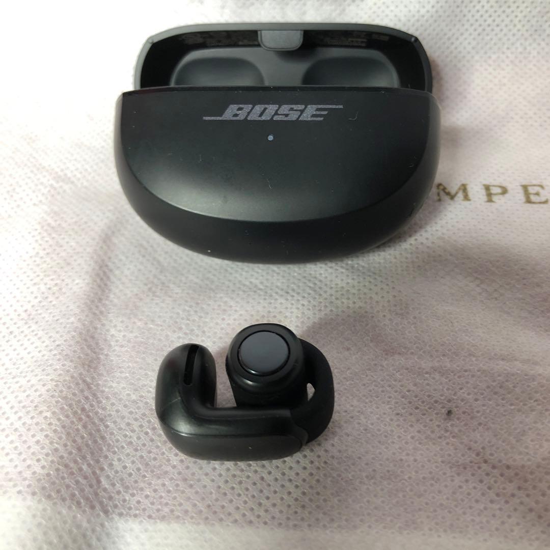 BOSE ワイヤレスイヤホン ブラック 充電ケース付き