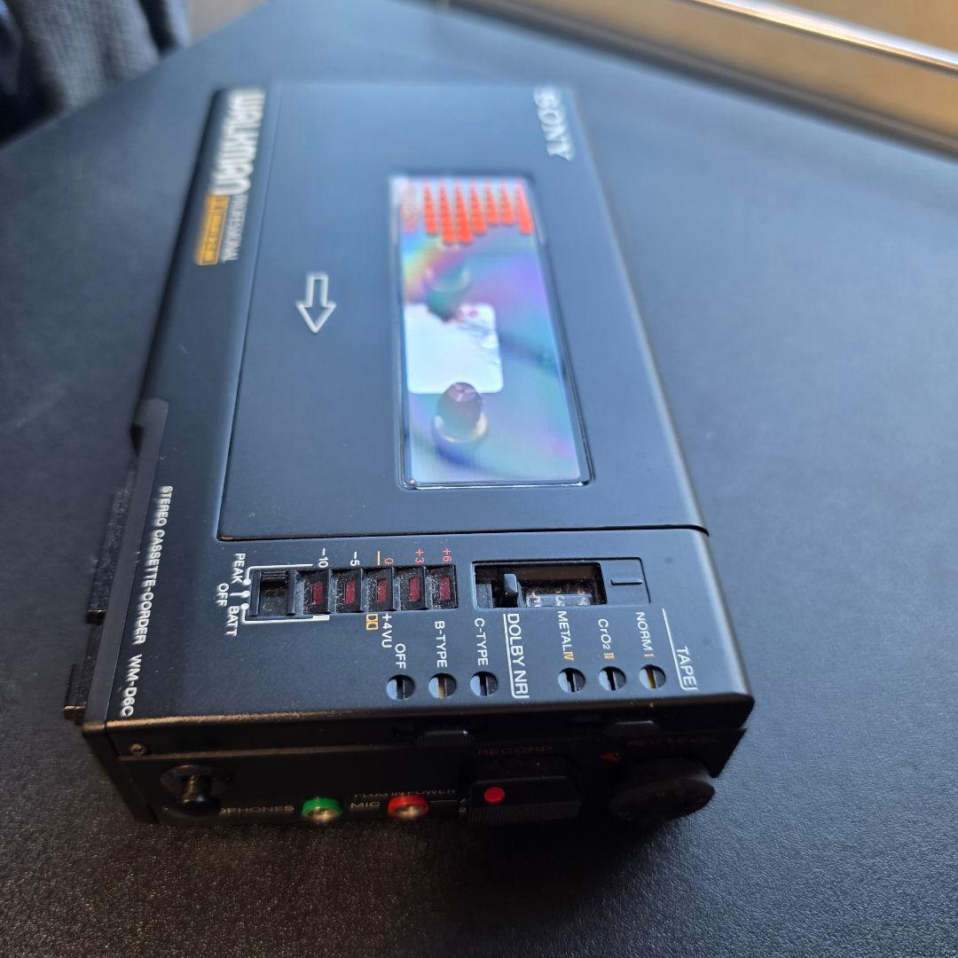 ポータブルプレーヤー SONY WALKMAN PROFESSIONAL WM-D6C