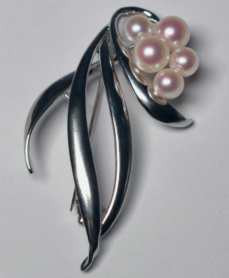 【極美品 最高級!!】ミキモト ブローチ パール フォーマル 正規品 皇室御用達