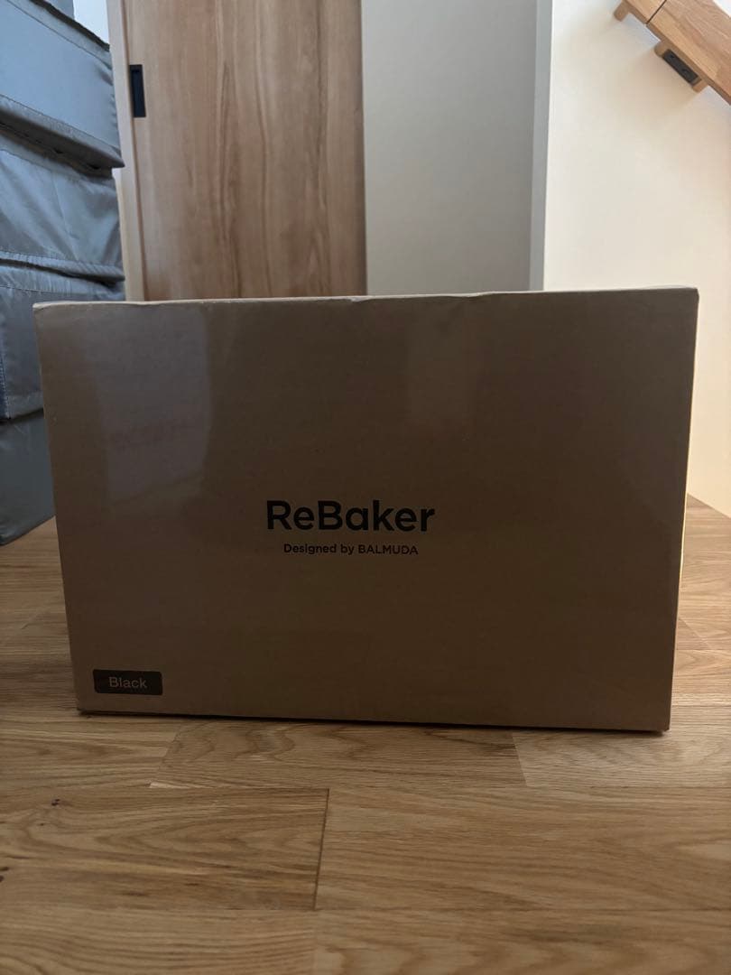 新品完全未開封　BALMUDA バルミューダ ReBaker ブラック