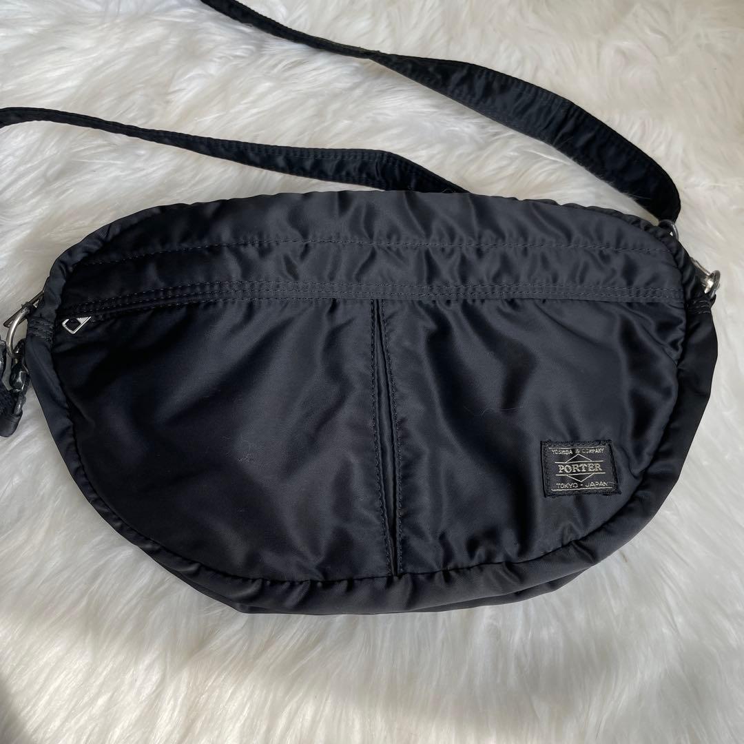 ポーター タンカー オーバル ブラック ショルダーバッグ （2）