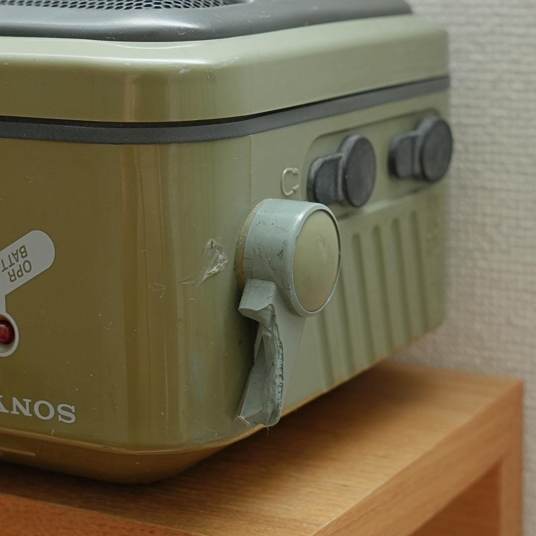 【最終値下げ】SONY SPORTS ラジカセ CFS-V75オリーブ ソニー