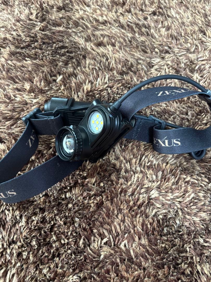 ZEXUS ZX-R140 ヘッドライト USB充電式