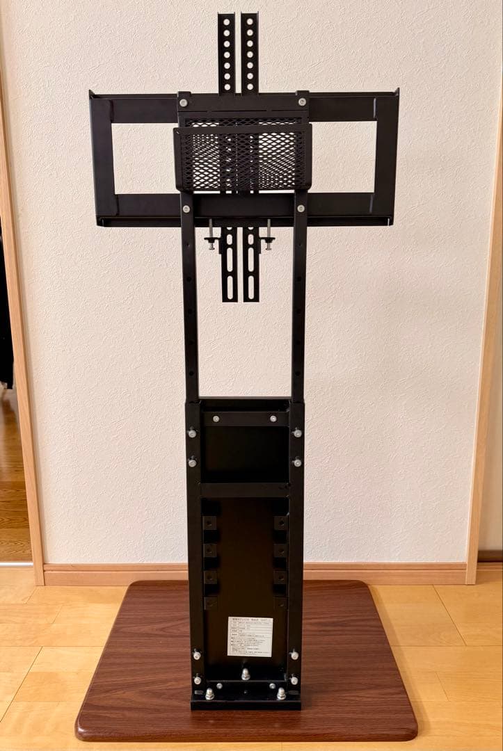 Fenes 壁寄せテレビスタンド 32〜60インチ対応 ブラウン