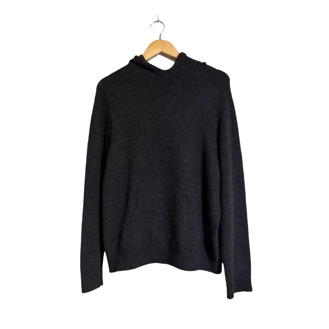 evam eva カシミヤシームレスパーカー　カシミヤ100% エヴァムエヴァ