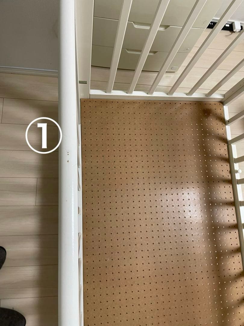 【直接引き渡し】カトージ　ベビーベット　アカチャンホンポ限定　ハイポジション