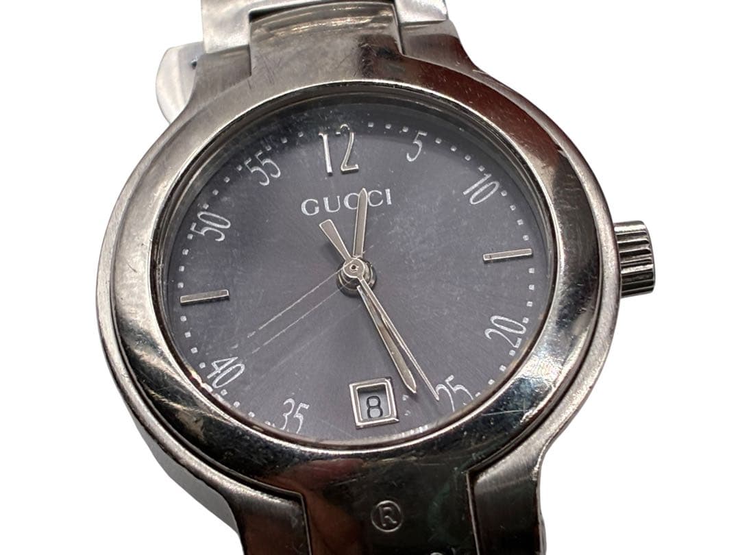 稼働 グッチ GUCCI 8900L レディース 腕時計 クォーツ QZ デイト