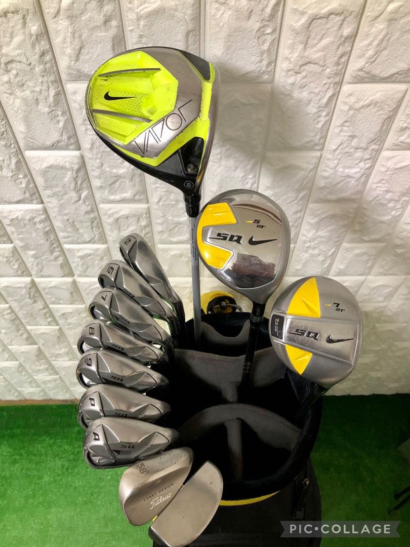 初心者おすすめ☆メンズ ゴルフクラブセット☆ナイキ☆キャディバッグ付