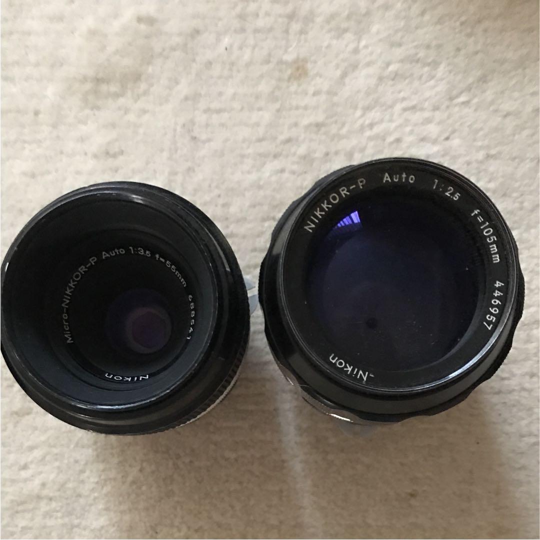 Nikomatの中古カメラ＋レンズ4種