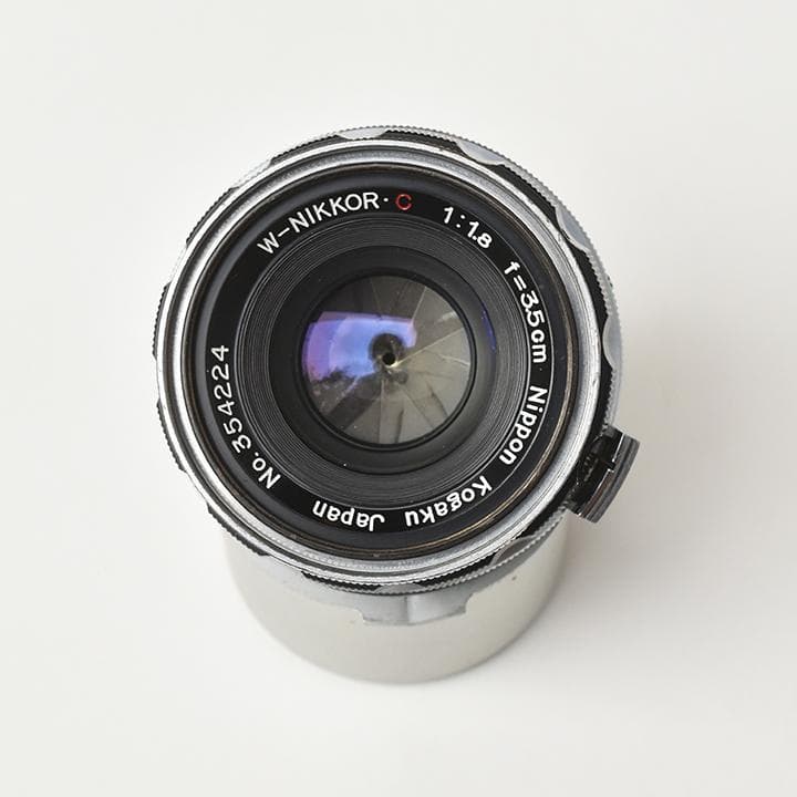 ニコンレンズ W-Nikkor 3.5cm F1.8 Sマウント