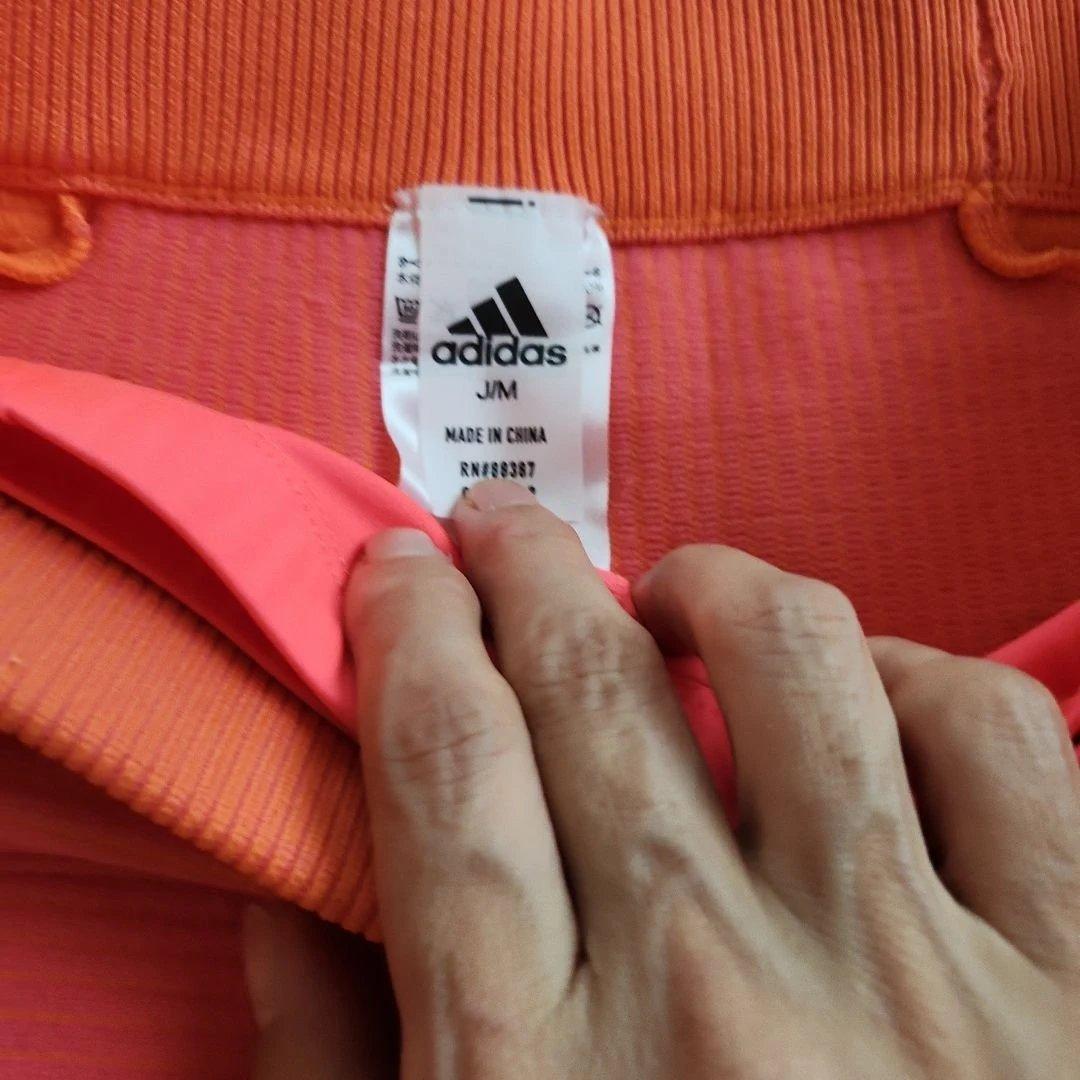 adidas フード付きジャケット上下、シャツ、バイザー4点セット